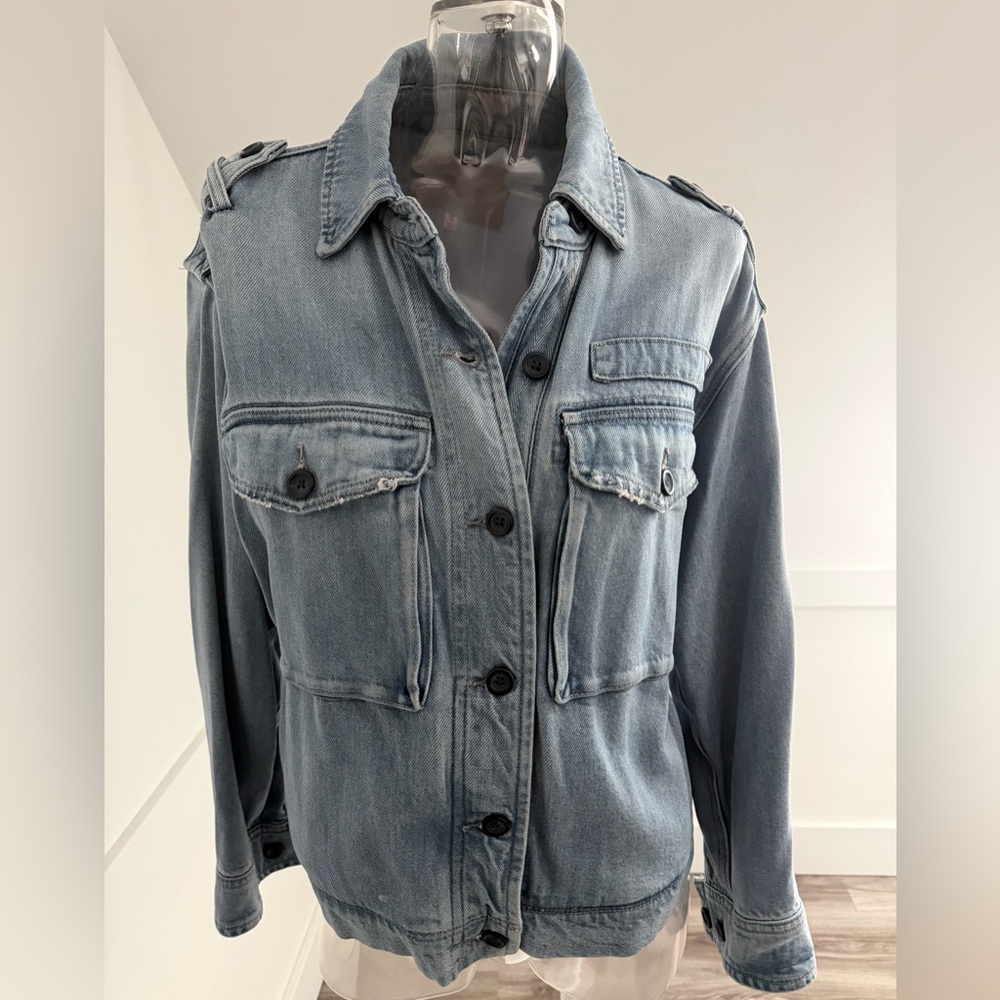 Lucky Brand Light Blue Jean Jacket